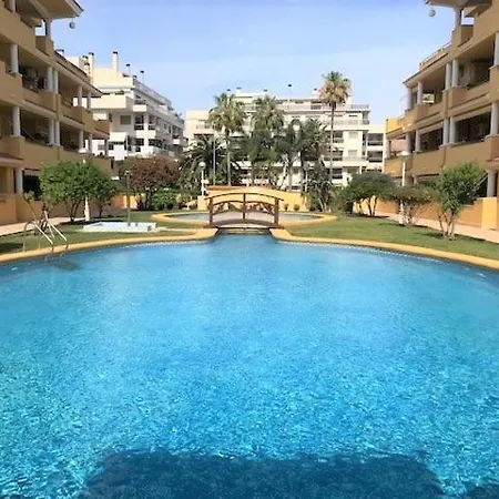 Bajo Con Jardin En Cascadas De Marina Apartment